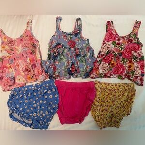 Posh Peanut Peplum and Bummie 2 piece set (bundle)